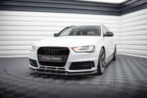 Audi A4 Competition B8 Facelift 2011-2015 Frontläpp / Frontsplitter V.1 Maxton Design